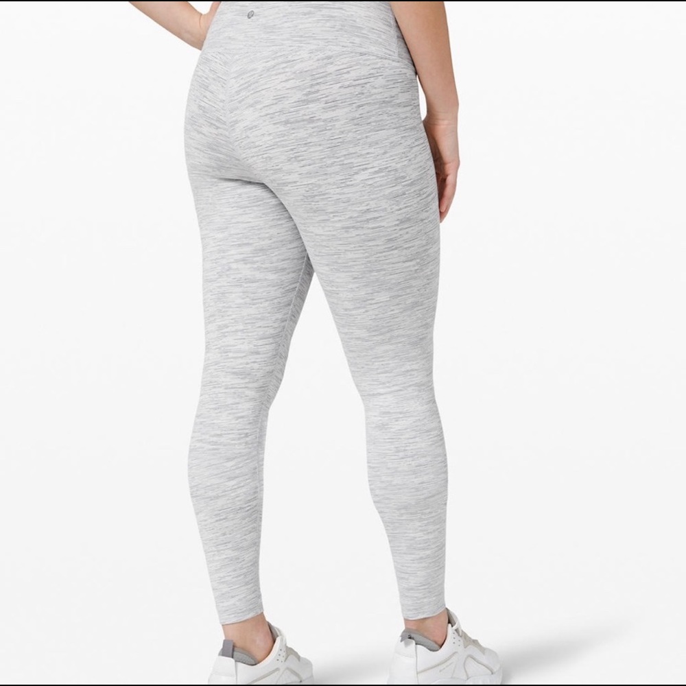 Lululemon Wunder Under High Rise Tight Light Grey